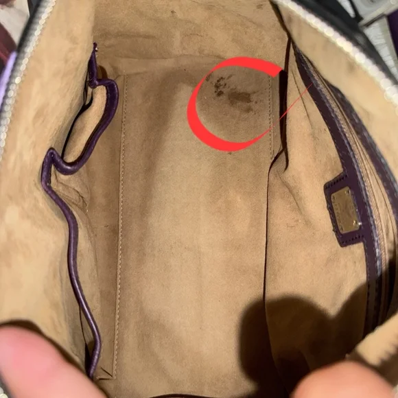 MCM Princess Lion Boston Black / Multi Color Handbag (EUC) - Picture 6 of 12